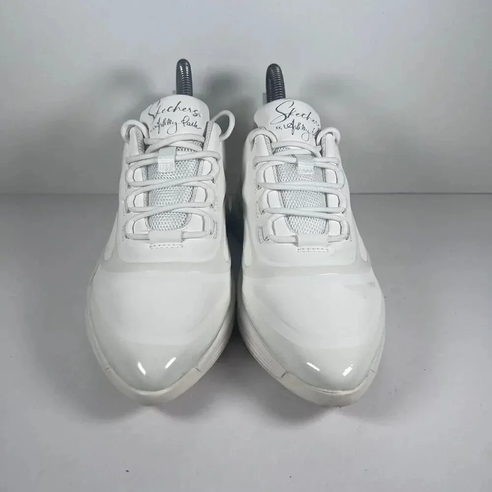 Ashley Park X Skechers: Street Glam - Point It White Women's Size 6 NWOB - Picture 2 of 8